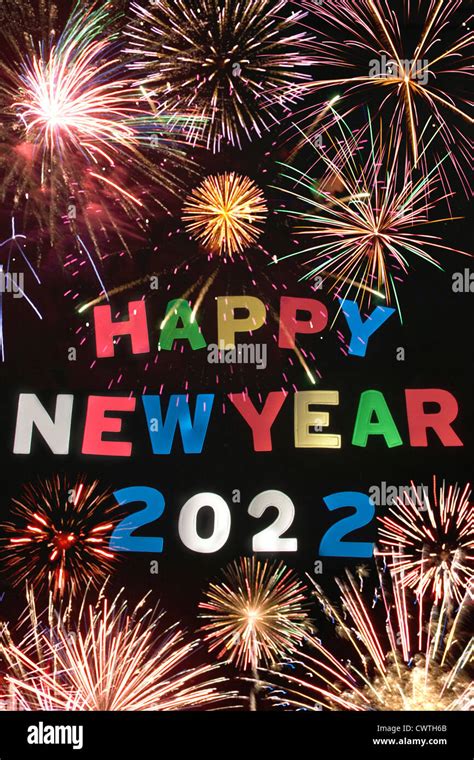 Happy New Year 2022 High Resolution Stock Photography And Images Alamy