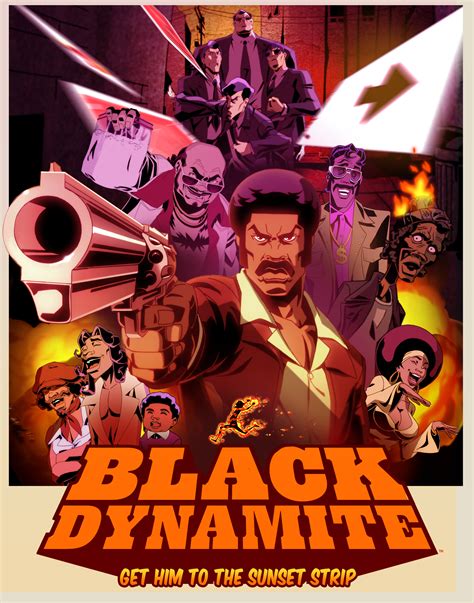 Black Dynamite The Animated Series Tv Show Trailer Poster Filmbook