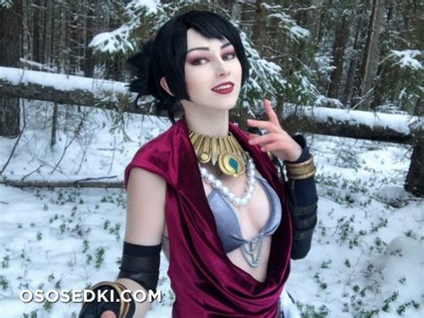 Lady Melamori Morrigan Dragon Age Naked Cosplay Asian Photos