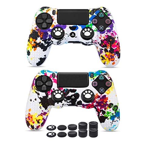 6amlifestyle Ps4 Controller Skins Silicone Covers For