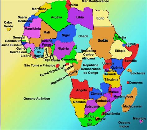 Países de África Puzzle Factory
