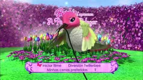 Barbie Presenta Pulgarcita Dvd Menu 2009 En Español Portugués Y Inglés