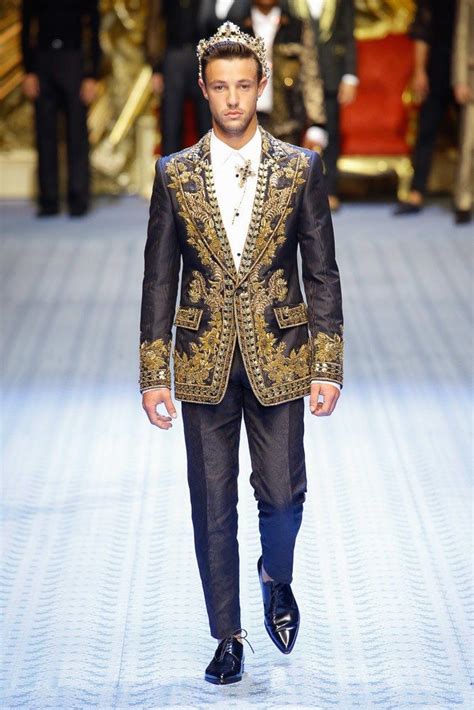Dolce And Gabbana Spring 2019 Menswear Milan Collection Vogue Male