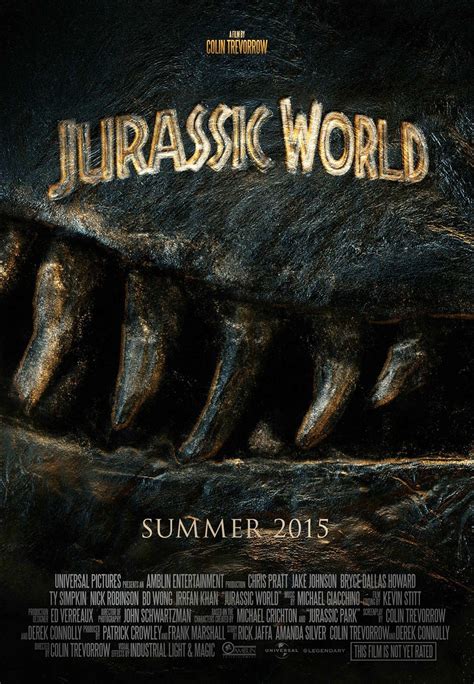Jurassic World Film Poster