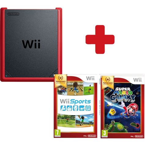 Wii Mini Super Mario Galaxy Wii Sports Nintendo Official Uk Store