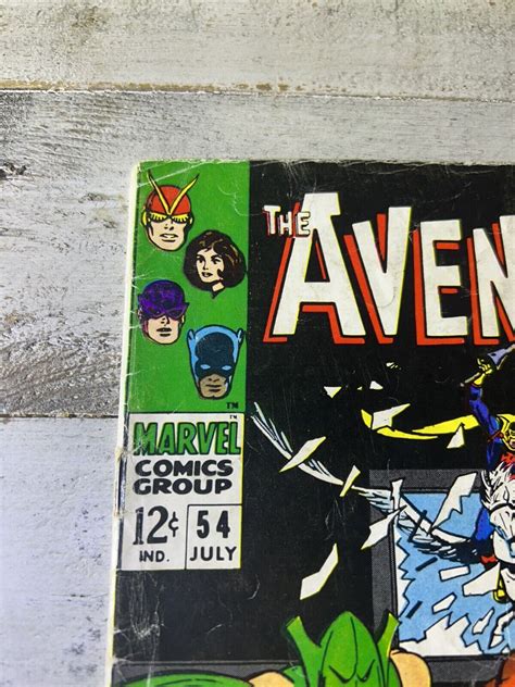 Avengers 54 1st Cameo Of Ultron New Masters Of Evil Marvel Comics