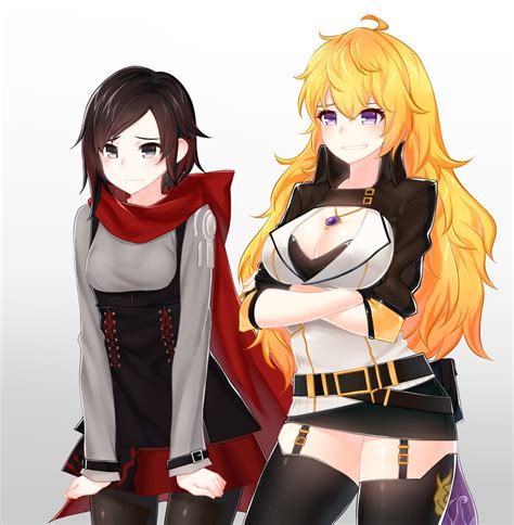 Ruby Rose And Yang Xiao Long Rwby Drawn By Narynn Danbooru