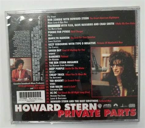 Various ‎ Howard Stern Private Parts The Album Cd New Factory