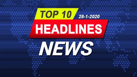 Top 10 News Headlines Today In English Photos All Recommendation