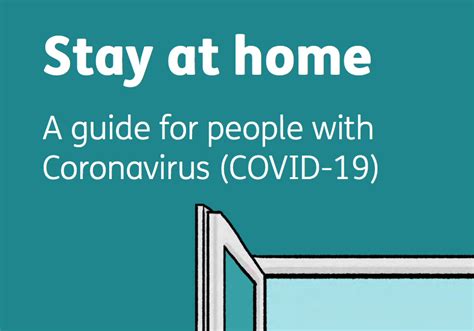 Stay At Home An Easy Read Guide For People With Covid 19 Paradigm