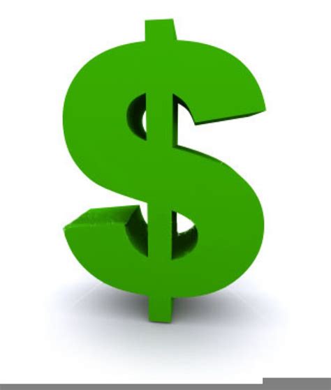 Clipart Of Dollar Bill Symbols Free Images At Vector Clip