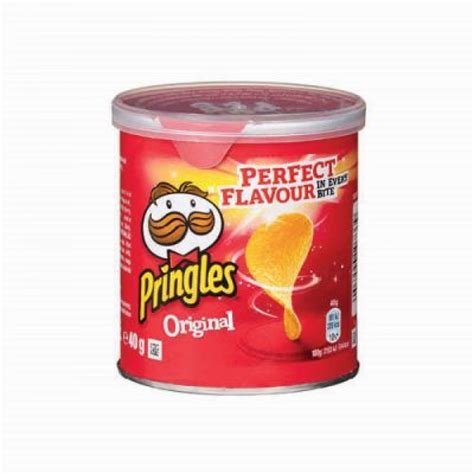 Crisps And Peanuts Pringles Original 40g Crisp Supplier