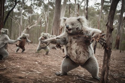 Drop Bears Attack English Tourists While Road Tripping Australian East