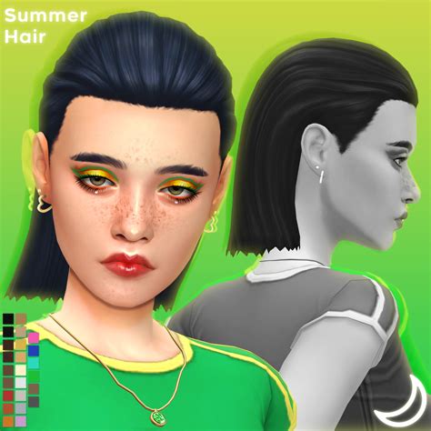 Summer Hair By Imvikai Base Game Compatible 24 Ea — Imvikai