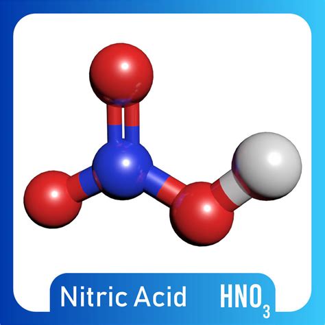 The extent of reduction of no2 and no to n2 is a function of plant. Nitric acid 3D Model HNO3 | CGTrader