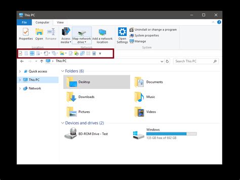 How To Customize The Quick Access Toolbar In Windows 10