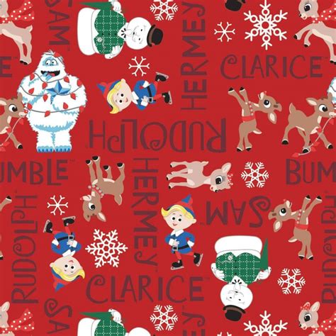 45 Camelot Fabrics Rudolph Character Names | Marshall Dry Goods Company