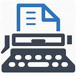 Icon Typing Writing Typewriter Icons Submission Seo
