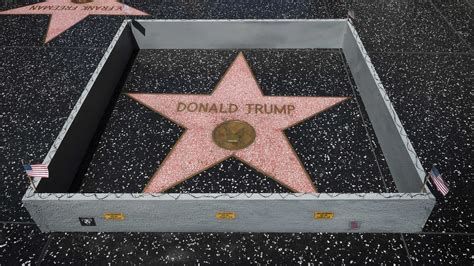 West Hollywood Urges Removal Of Trumps Walk Of Fame Star Its A Long
