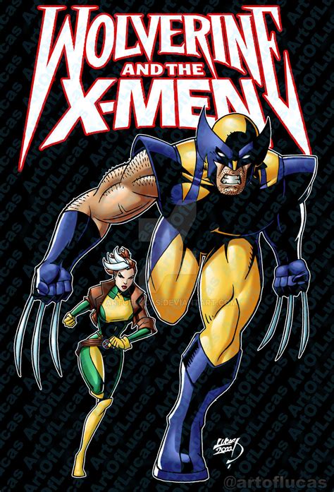 Watxm Wolverine And Rogue Cover 2022 7 27 Wm By Artoflucas On Deviantart