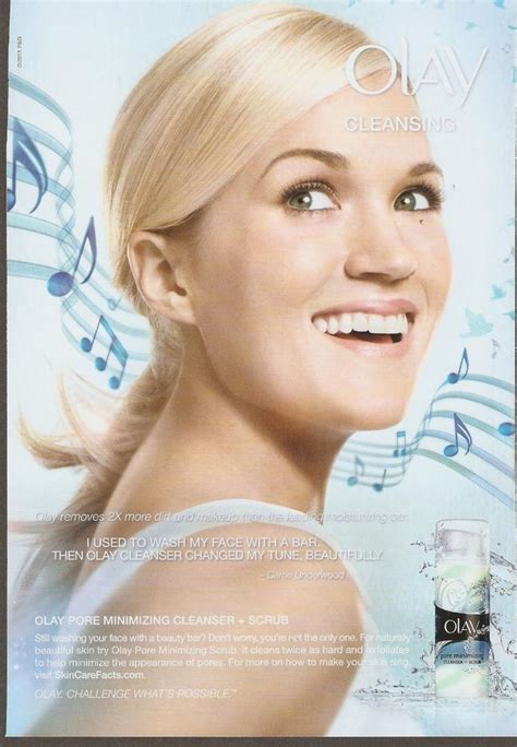Carrie Underwood Olay Advertisement 2011 Magazine Print Ad Ebay