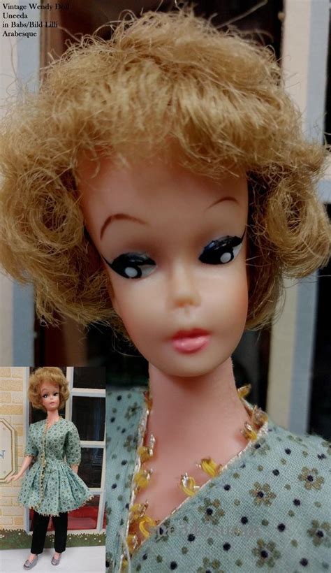Vintage Uneeda Wendy Doll Barbie Clone Bubblecut In Bild Lillibabs Arabesque Uneeda