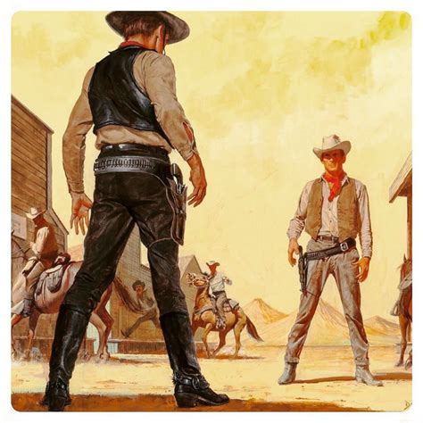 Western Shootout Art