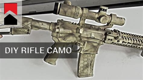 Diy Rifle Camo Youtube