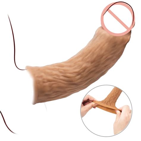 Bitter Gourd Texture Condoms Penis Extension Enlarge Penis Sleeves Cock Ring Dick Ring Male