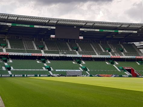 Fc köln eine schwierige angelegenheit gegen werder bremen rettete das team bundesliga. SunnysVierteHalbzeit: Werder Bremen Stadion 26.07.2020