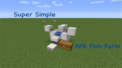 This does not work for bedrock edition! Super Simple: AFK Fish Farm - YouTube