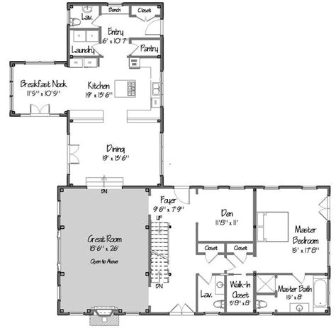 Browse build it's selection of self build and renovation uk house plans and find inspiration for the perfect internal layout plan to suit your home building project. L Shaped Floor Plan Advantages | L shaped house plans, Floor plans, Barn house plans