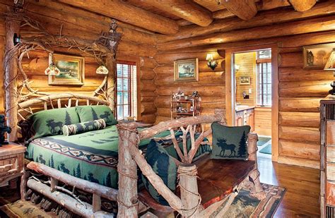 The Adirondack Style Log Cabin With Rustic Refinement Cabin Interiors