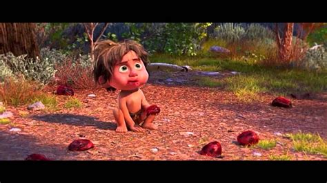 He is a primitive little orphaned human boy who is not afraid of anything. Good Dinosaur Drug Scene - YouTube