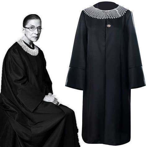 Rbg Ruth Bader Ginsburg Richter Damen Halloween Dissent Kostüm Takerlama Cosplaykaufende
