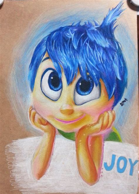Inside Out Joy With Color Pencil Doodle Images Disney Drawings