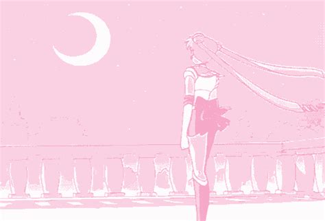 I M Kawaii Gif Sailor Moon Sailor Moon Fan Art Sailor Moon Wallpaper Aesthetic Roses Pastel