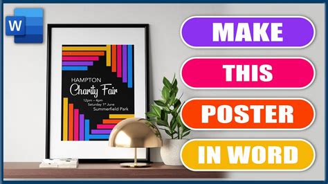 How Make A Poster In Word Best Games Walkthrough