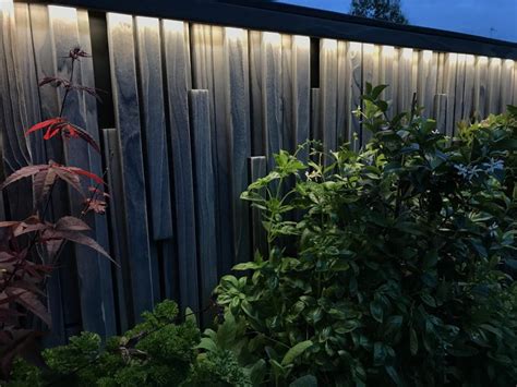 Garden Designer Fencing With Charred Accoya In Amersham Karl