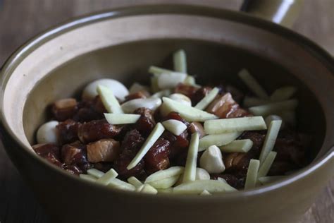 Braised Pork Belly With White Radish Recipe Scmp Cooking