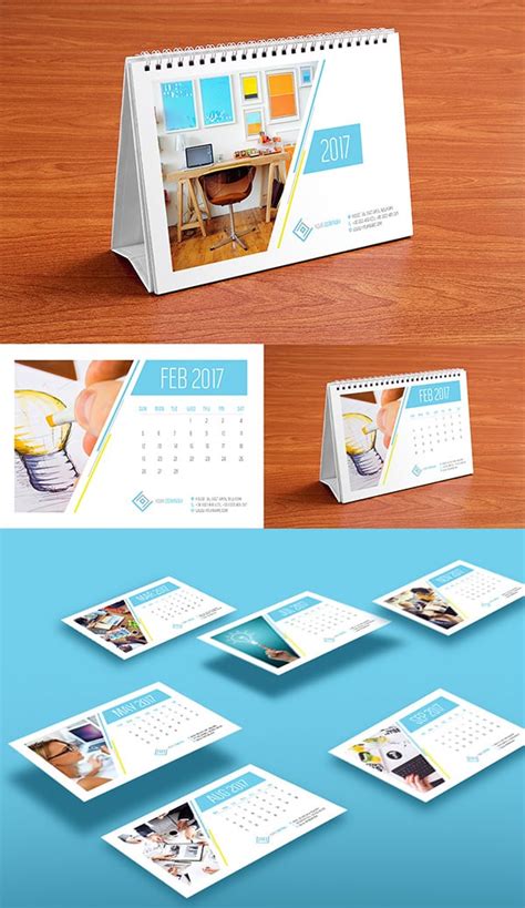 10 Best Monthly Wall And Desk Calendar Designs Of 2017 You Would Love To