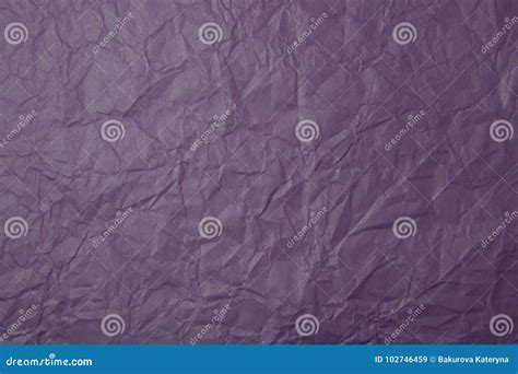 Crumpled Purple Paper Texture Stock Image Image Of Dark Rough 102746459