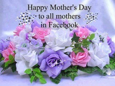 The gifting of bouquets of flowers. Happy Mothers Day Facebook Quote Pictures, Photos, and ...