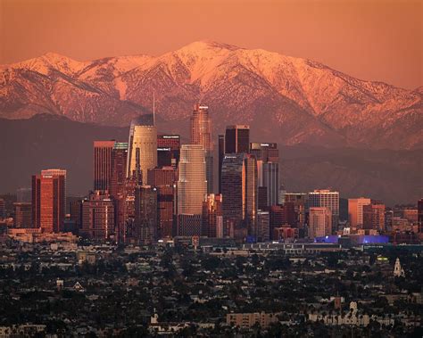 Los Angeles Wilshire Grand Center 335m 1100ft 62 Fl To