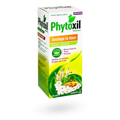 Phytoxil Sans Sucre Sirop Contre La Toux Ml