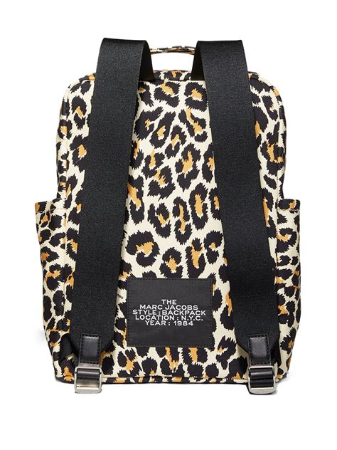 Marc Jacobs The Backpack Leopard Print Backpack Modesens