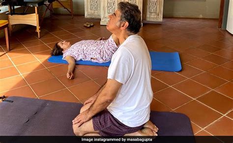 Neena Gupta And Vivek Mehra Do Sleeping And Sneezing Count As Yoga