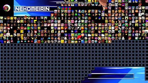 My Mugen Roster As Of 332012 Youtube