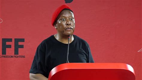 Cic Julius Malema Addresses The Eff Press Conference Youtube