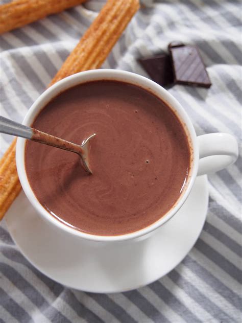 Spanish hot chocolate - Caroline's Cooking